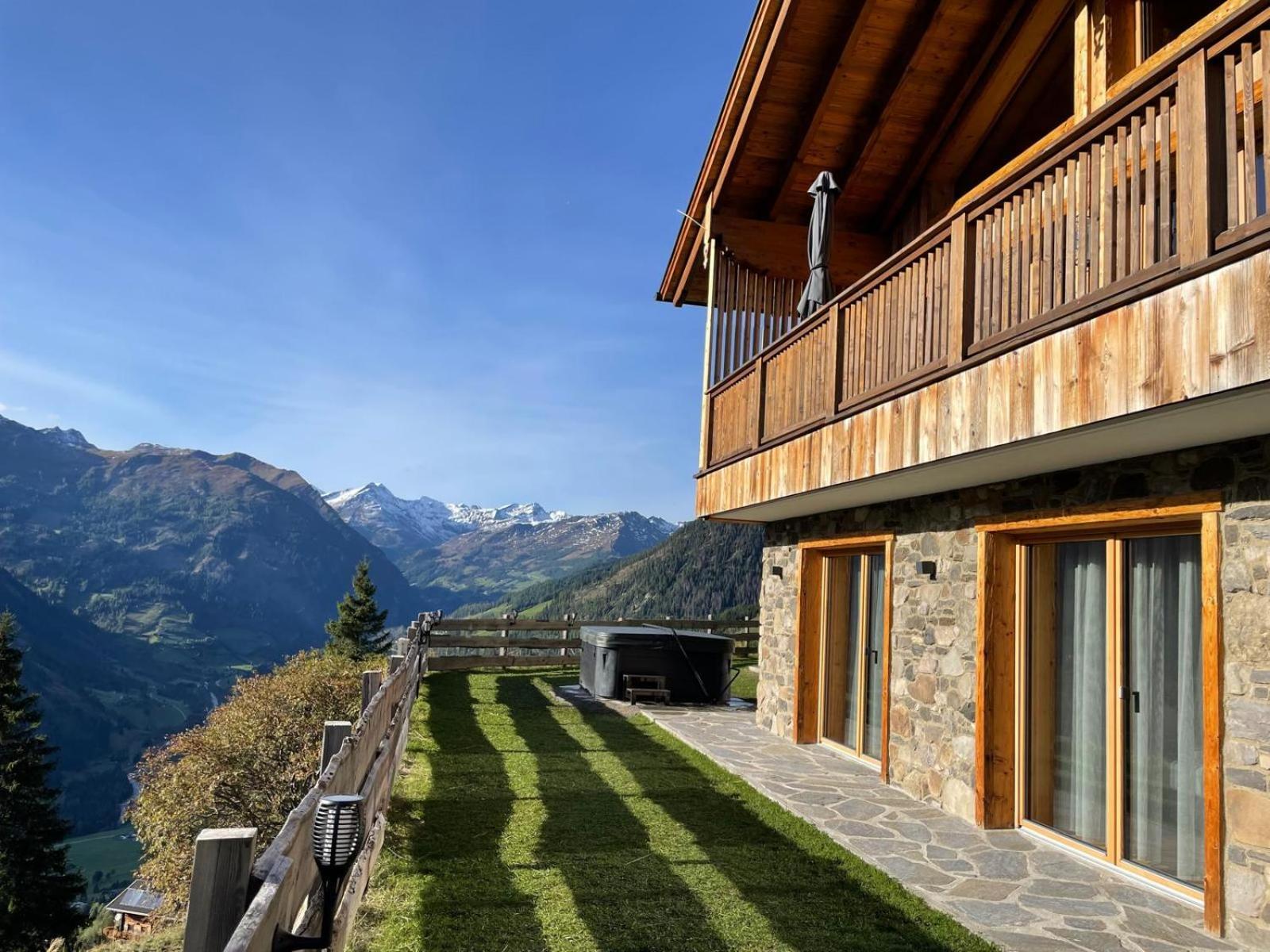 Panorama Berg Chalet Großkirchheim Esterno foto